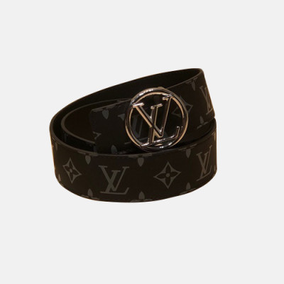 Louis vuitton 2020 Mm / Wm Belt - 루이비통 2020 남여공용 벨트 LOUBT0141,3.8cm,블랙