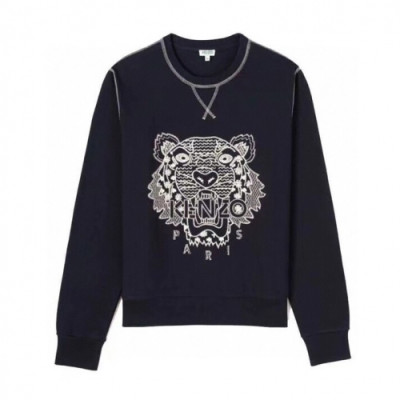 [겐조]Kenzo 2019 Mm/Wm Signature Tiger Cotton Tshirts - 겐조 2019 남자 시그니처 타이거 코튼 맨투맨 Ken0117x.Size(m - 2xl).네이비