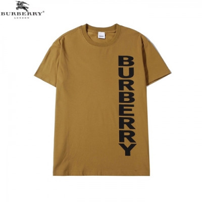 [버버리]Burberry 2020 Mm/Wm Logo Cotton Short Sleeved Tshirts - 버버리 2020 남/녀 로고 코튼 반팔티 Bur02824x.Size(s - 2xl).브라운