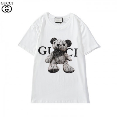 [매장판]Gucci 2020 Mm/Wm Logo Short Sleeved Tshirts - 구찌 2020 남자 로고 반팔티 Guc02955x.Size(s - 2xl).화이트