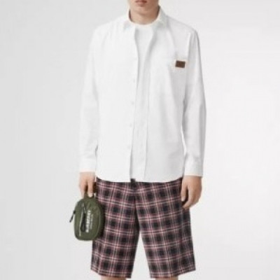 [버버리]Burberry 2020 Mens Vintage Basic Cotton Tshirts - 버버리 2020 남성 빈티지 베이직 코튼 셔츠 Bur02834x.Size(s - 2xl).화이트