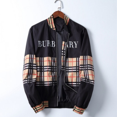 [버버리]Burberry 2020 Mens Classic Casual Jackets - 버버리 2020 남성 클래식 캐쥬얼 자켓 Bur02835x.Size(m - 3xl).블랙