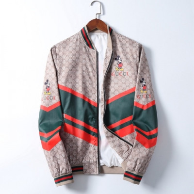 [구찌]Gucci 2020 Mens Logo Casual Jackets - 구찌 2020 남성 로고 캐쥬얼 자켓 Guc02966x.Size(m - 3xl).베이지