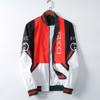 [구찌]Gucci 2020 Mens Logo Casual Jackets - 구찌 2020 남성 로고 캐쥬얼 자켓 Guc02970x.Size(m - 3xl).블랙