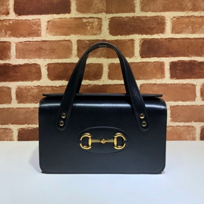 Gucci 2020 Leather Tote Shoulder Bag,27.5CM - 구찌 2020 레더 토트 숄더백 627323,GUB1200,27.5cm,블랙