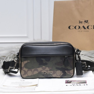 Coach 2020 Mens Camera Shoulder Bag,24cm - 코치 2020 남성용 카메라 숄더백 COAB0239,24cm,카키