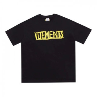 [베트멍]Vetements 2020 Mm/Wm Printing Logo Cotton Short Sleeved Tshirts - 베트멍 2020 남/녀 프린팅 로고 코튼 반팔티 Vet0083x.Size(xs - l).블랙
