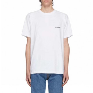[베트멍]Vetements 2020 Mm/Wm Printing Logo Cotton Short Sleeved Oversize Tshirts - 베트멍 2020 남/녀 프린팅 로고 코튼 오버사이즈 반팔티 Vet0084x.Size(xs - l).화이트