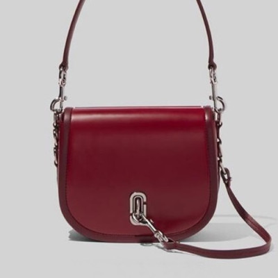 Mark Jacobs 2020 Leather Women Shoulder Bag,22cm - 마크제이콥스 2020 레더 여성용 숄더백,MJB0189,22cm,레드