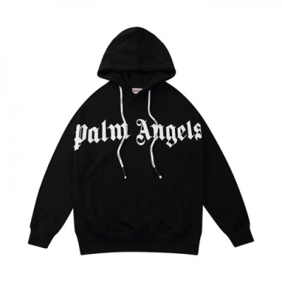 [팜 엔젤스]Palm Angels 2020 Mm/Wm Logo Cotton Hoodie - 팜 엔젤스 2020 남자 로고 코튼 후디 Pam0197x.Size(m - 2xl).블랙