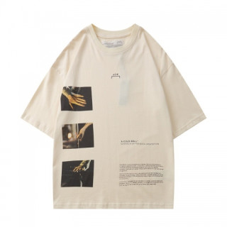 [어콜드월]A-cold-wall 2020 Mm/Wm Logo Printing Cotton Short Sleeved Tshirts - 어콜드월 2020 남자 로고 프린팅 코튼 반팔티 Acw0034x.Size(m - 2xl).아이보리