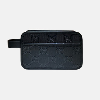 Gucci 2020 Leather Clutch Bag ,22CM - 구찌 2020 레더 클러치백 627470,GUB1207,22cm,블랙