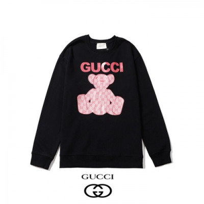 [구찌]Gucci 2020 Mm/Wm Logo Crew-neck Cotton Tshirts - 구찌 2020 남/녀 로고 코튼 크루넥 코튼 긴팔티 Guc02982x.Size(s - 2xl).블랙