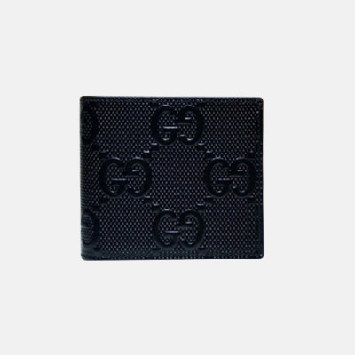 Gucci 2020 Leather Wallet  625562 - 구찌 2020 남여공용 레더 반지갑  GUW0166.Size(12cm).블랙