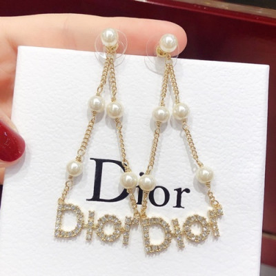 Dior 2020 Ladies Earring  - 디올 2020 여성용 이어링 ACC0448.(옐로우골드)