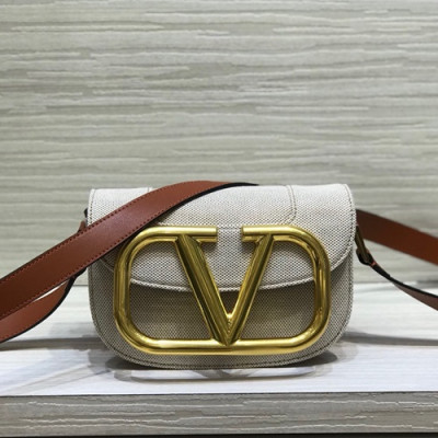 Valentino 2020 Garavani Shoudler Cross Bag,18CM - 발렌티노 2020 가라바니 숄더 크로스백,VTB1022,18CM,베이지