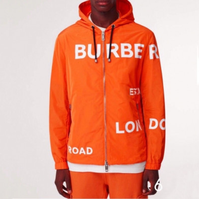 [버버리]Burberry 2020 Mens Classic Casual Windproof Jackets - 버버리 2020 남성 클래식 캐쥬얼 방풍 자켓 Bur02880x.Size(m - 3xl).오렌지