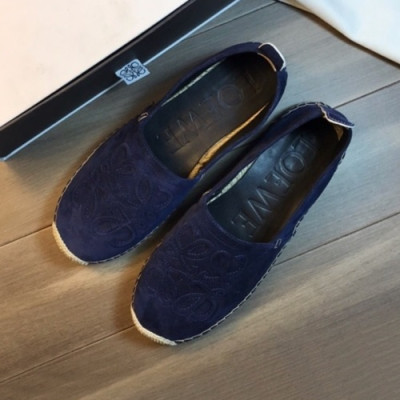 Loewe 2020 Mens Suede Loafer - 로에베 2020 남성용 스웨이드 로퍼,LOES0018,Size(240 - 270).네이비