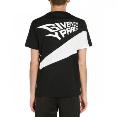 [지방시]Givenchy 2020 Mens Logo Short Sleeved Tshirts - 지방시 2020 남성 로고 코튼 반팔티 Giv0447x.Size(xs - l).블랙