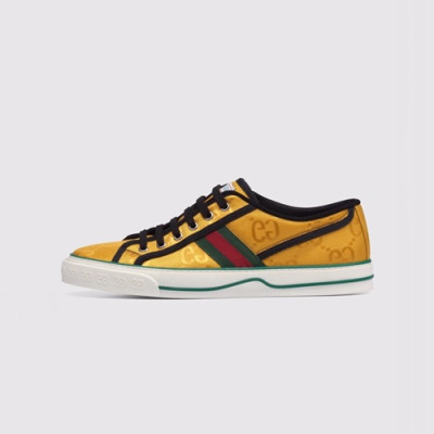 Gucci 2020 Mm / Wm Canvas Sneakers -  구찌 2020 남여공용 캔버스 스니커즈 GUCS1204,Size(225 - 270).옐로우