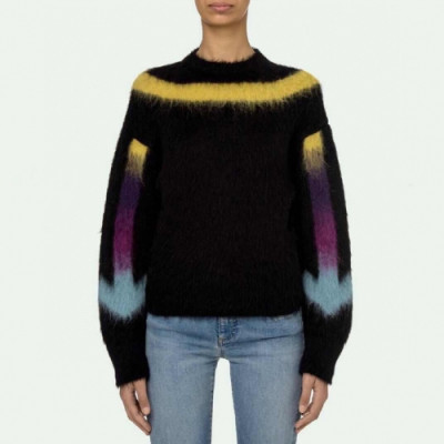 Off-white Womens Brush Mohair Knit Sweater - 오프화이트 여자 브러쉬 모헤어 니트 스웨터 - off524x