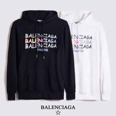 [발렌시아가]Balenciaga 2020 Mm/Wm Logo Cotton Oversize Hoodie - 발렌시아가 2020 남/녀 로고 코튼 오버사이즈 후디 Bal0746x.Size(s - 2xl).화이트