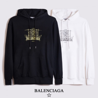 [발렌시아가]Balenciaga 2020 Mm/Wm Logo Cotton Oversize Hoodie - 발렌시아가 2020 남/녀 로고 코튼 오버사이즈 후디 Bal0747x.Size(s - 2xl).화이트