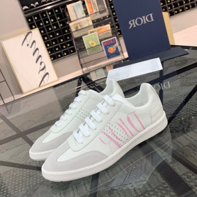 Dior 2020 Mens Leather Sneakers - 디올 2020 남성용 레더 스니커즈 DIOS0201,Size (240 - 275).화이트