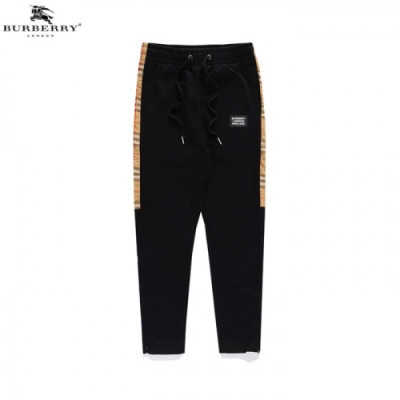 [버버리]Burberry 2020 Mens Business Classic Training Pants - 버버리 2020 남성 비지니스 클래식 트레이닝 팬츠 Bur02885x.Size(m - 2xl).블랙