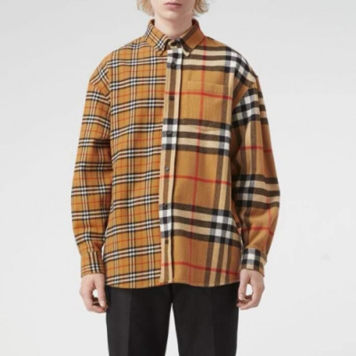 [버버리]Burberry 2020 Mens Vintage Basic Tshirts - 버버리 2020 남성 빈티지 베이직 셔츠 Bur02910x.Size(xs - xl)브라운