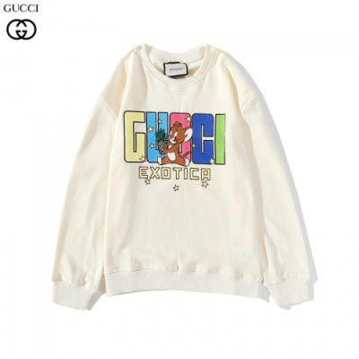 [구찌]Gucci 2020 Mm/Wm Logo Crew-neck Cotton Tshirts - 구찌 2020 남/녀 로고 코튼 크루넥 코튼 긴팔티 Guc03031x.Size(m - 2xl).아이보리