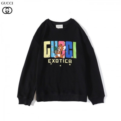 [구찌]Gucci 2020 Mm/Wm Logo Crew-neck Cotton Tshirts - 구찌 2020 남/녀 로고 코튼 크루넥 코튼 긴팔티 Guc03033x.Size(m - 2xl).블랙