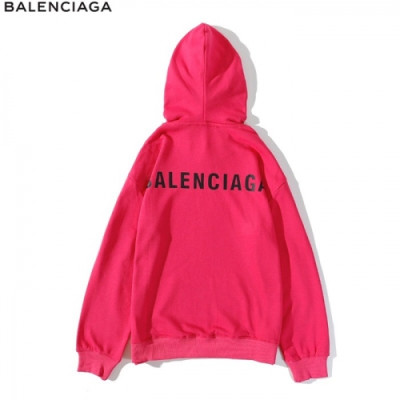[발렌시아가]Balenciaga 2020 Mm/Wm Logo Cotton Oversize Hoodie - 발렌시아가 2020 남/녀 로고 코튼 오버사이즈 후디 Bal0766x.Size(m - 2xl).핑크