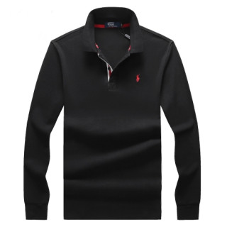 [폴로]Polo 2020 Mens Logo Cotton Polo Tshirts - 폴로 2020 남성 로고 코튼 폴로 맨투맨 Pol0068x.Size(m - 3xl).블랙