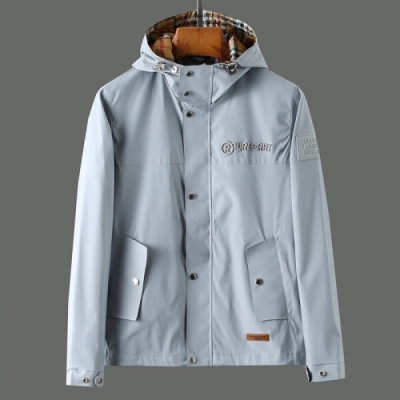 [버버리]Burberry 2020 Mens Classic Casual Jackets - 버버리 2020 남성 클래식 캐쥬얼 자켓 Bur02941x.Size(m - 2xl).그레이