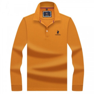 [폴로]Polo 2020 Mens Logo Cotton Polo Tshirts - 폴로 2020 남성 로고 코튼 폴로 맨투맨 Pol0075x.Size(m - 3xl).옐로우
