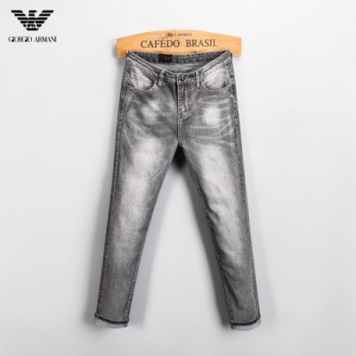 [알마니]Armani 2020 Mens Business Classic Denim Jeans - 알마니 2020 남성 비지니스 클래식 데님 청바지 Arm0748x.Size(29 - 38).블랙