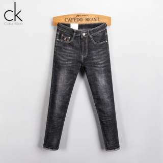 [캘빈클라인]Calvin Klein 2020 Mens Business Denim Pants - 캘빈클라인 2020 남성 비지니스 데님 팬츠 Cal0032x.Size(29 - 38).블랙