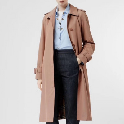 [버버리]Burberry 2020 Womens Vintage Cotton Trench Coats - 버버리 2020 여성 빈티지 코튼 트렌치 코트 Bur02966x.Size(s - 2xl).브라운