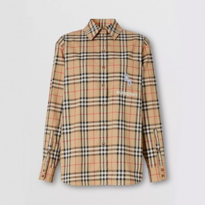 [버버리]Burberry 2020 Mm/Wm Vintage Basic Tshirts - 버버리 2020 남/녀 빈티지 베이직 셔츠 Bur02973x.Size(s - 2xl).카멜