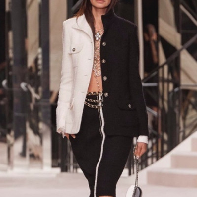 [샤넬]Chanel 2020 Womens CC  Suit Jackets - 샤넬 2019 여성 CC 슈트자켓 Cha0612x.Size(s - l).블랙