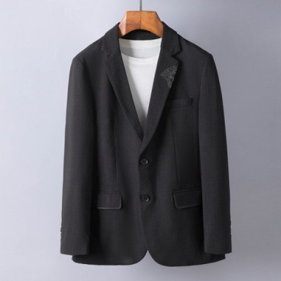 [베르사체]Versace 2020 Mens Business Wool Suit Jackets - 베르사체 2020 남성 비지니스 울 슈트 자켓 Ver0703x.Size(m - 3xl).블랙