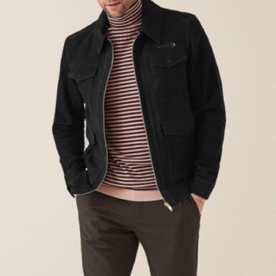 [프라다]Prada 2020 Mens Logo Casual Leather Jackets - 프라다 2020 남성 로고 캐쥬얼 가죽 자켓 Pra01128x.Size(m - 3xl).블랙