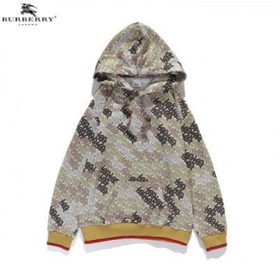 [버버리]Burberry 2020 Mm/Wm Logo Casual Cotton Hoodie - 버버리 2020 남자 로고 캐쥬얼 코튼 후디 Bur03013x.Size(m - 2xl).그린