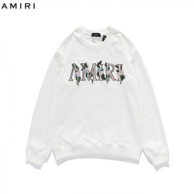 [아미리]Amiri 2020 Mens Logo Casual Cotton Tshirts - 아미리 2020 남성 로고 캐쥬얼 코튼 맨투맨 Ami0131x.Size(m - 2xl).화이트