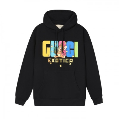 [구찌]Gucci 2020 Mm/Wm Big Logo Casual Cotton HoodT - 구찌 2020 남/녀 빅로고 캐쥬얼 코튼 후드티 Guc03054x.Size(s - l).블랙
