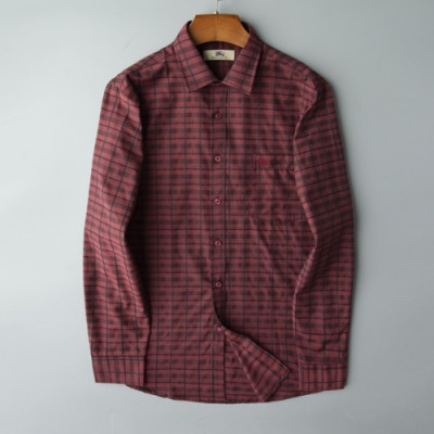 [버버리]Burberry 2020 Mens Vintage Basic Tshirts - 버버리 2020 남성 빈티지 베이직 셔츠 Bur03023x.Size(m - 3xl).레드
