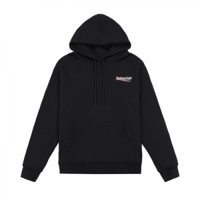 [발렌시아가]Balenciaga 2020 Mm/Wm Logo Cotton Oversize Hoodie - 발렌시아가 2020 남/녀 로고 코튼 오버사이즈 후디 Bal0779x.Size(xs - l).블랙