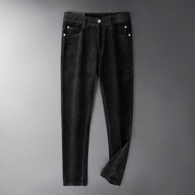 [발망]Balmain 2020 Mens Velvet Pants - 발망 2020 남성 캐쥬얼 벨벳 팬츠 Bam0104x.Size(30 - 38).블랙