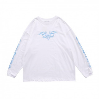 [베트멍]Vetements 2020 Mm/Wm Printing Logo Cotton Short Sleeved Tshirts - 베트멍 2020 남/녀 프린팅 로고 코튼 긴팔티 Vet0096x.Size(s - l).화이트